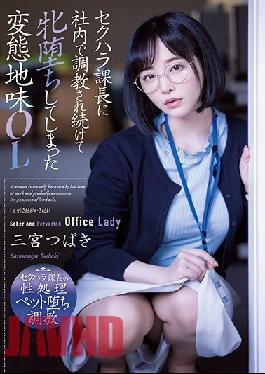 ADN-388 Supervisor That Engages In Sexual Harassment Gives Non-stop Breaking In At Work To Make This Modest Office Lady Totally Lewd. Tsubaki Sannomiya
